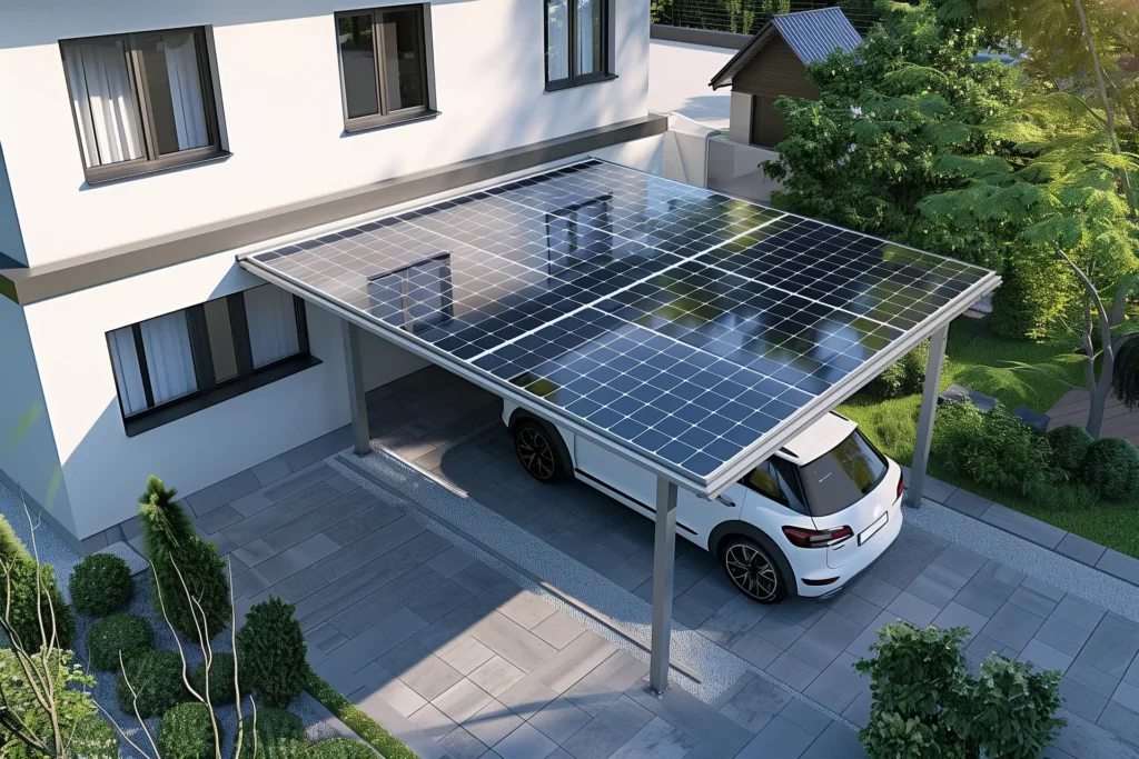 Carport sur mesure par Oguey