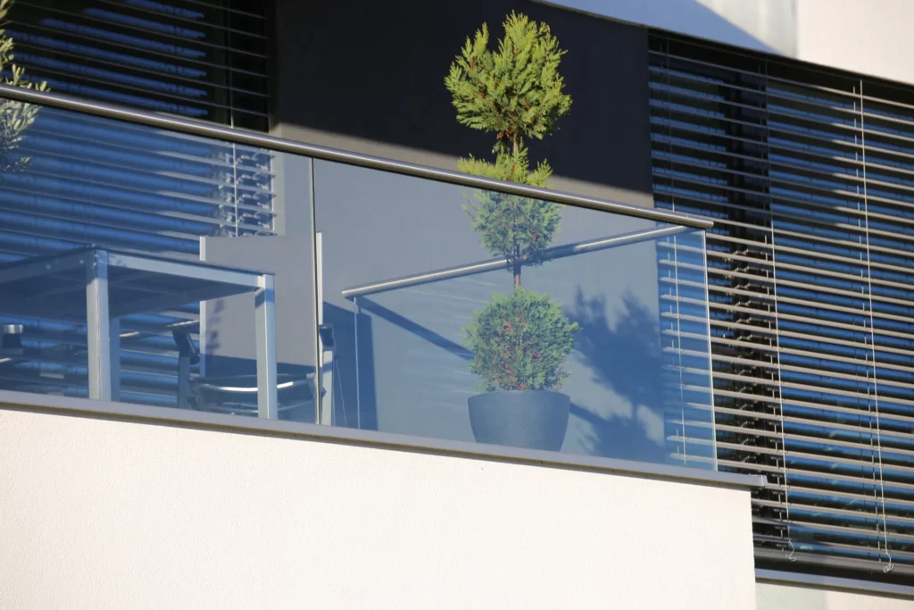 Garde corps verre balcon