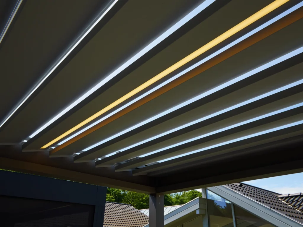Pergola adossée
