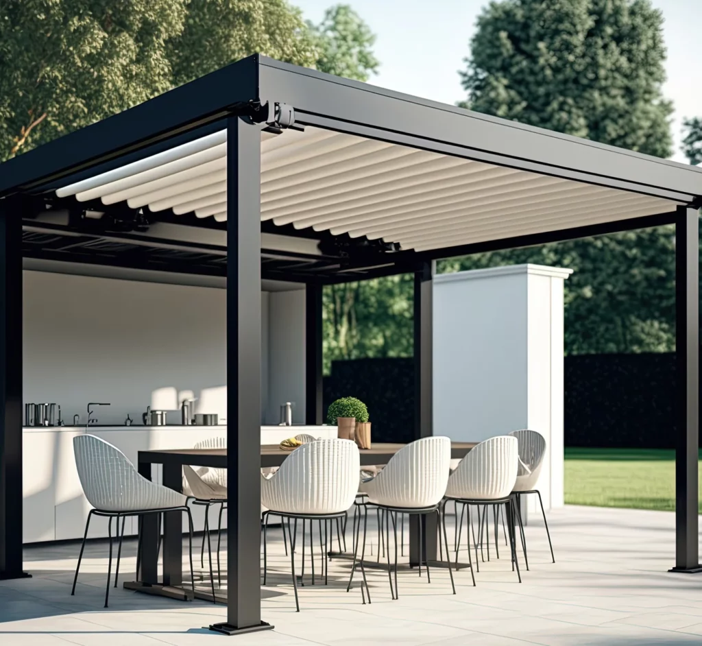 Pergola bioclimatique