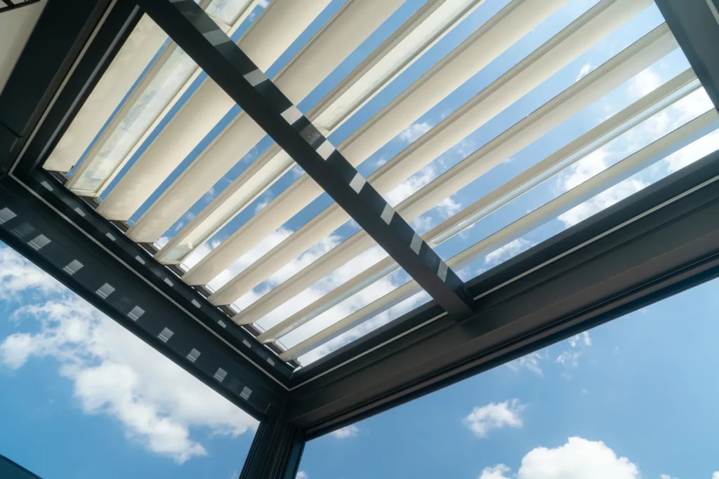 Pergola bioclimatique