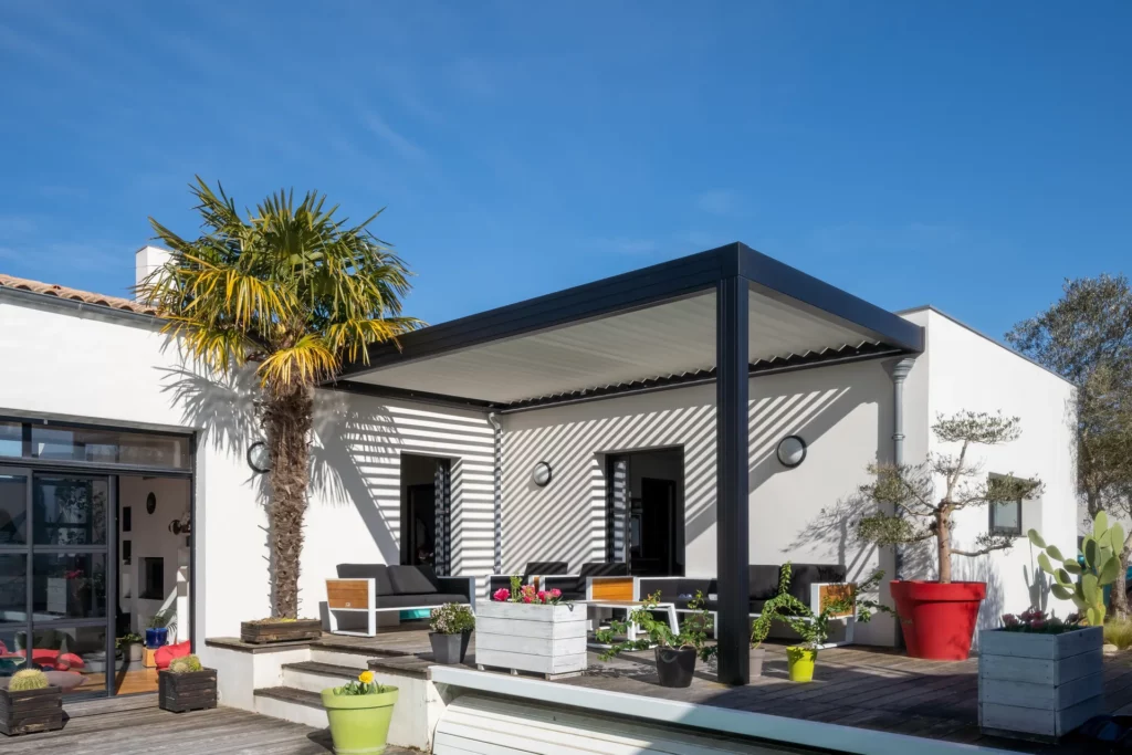 Pergola bioclimatique