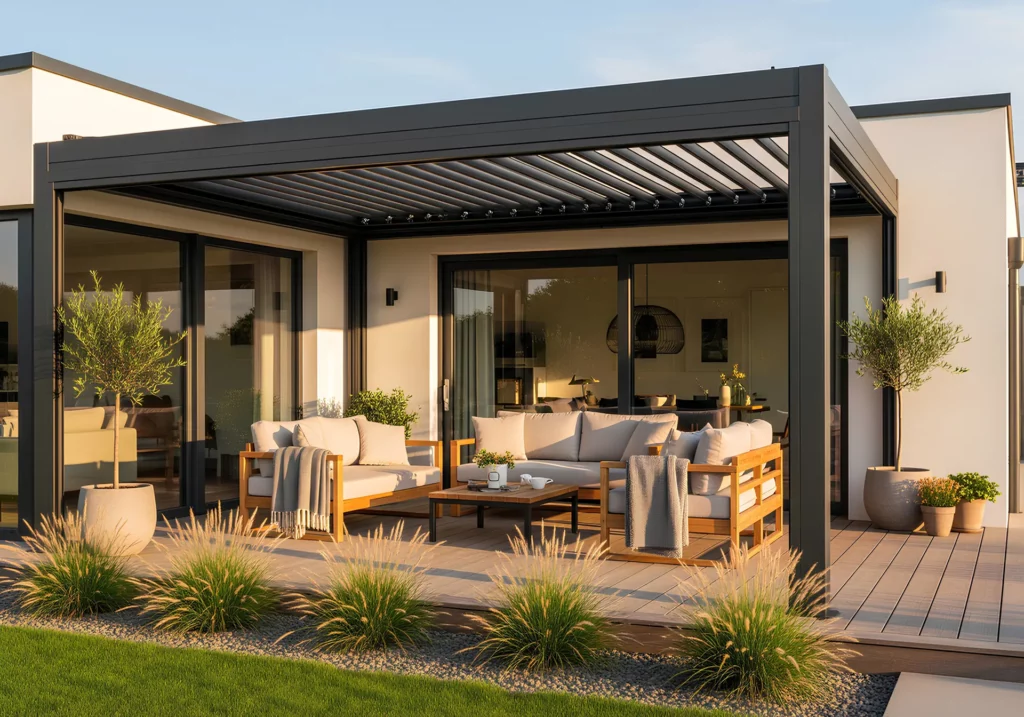 Pergola polycarbonate