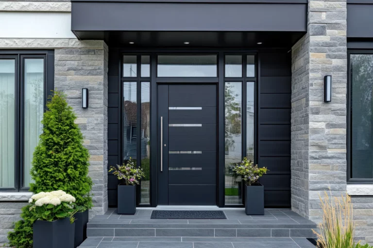 Porte d’entrée par Oguey