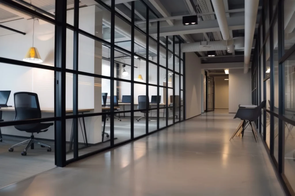 Verrières intérieures bureau